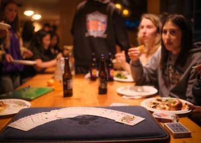 High school graduation magic professional close up slight of hand magic on Orcas Island