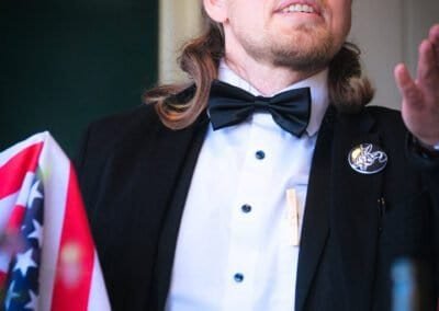 Business event entertainment San Juan Islands USA Flag