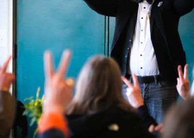 Professional magic entertainment at the Yacht club on Orcas Island