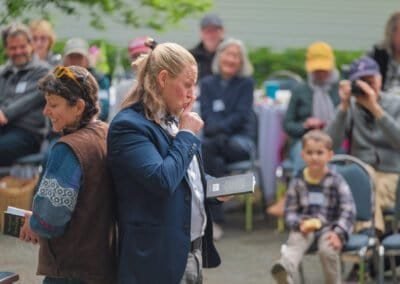 Be Quiet Deer Harbor Community Club magic performance Orcas Island 2025